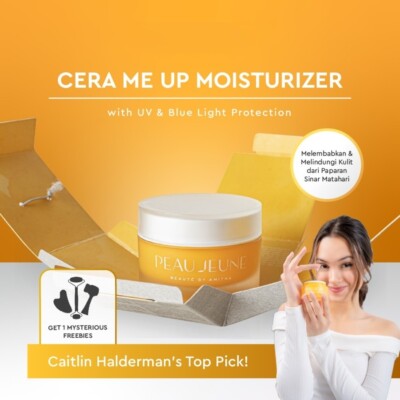 Peau Jeune Moisturizer Cera Me Up UV & Blue Light Protection 50g US Free Tax