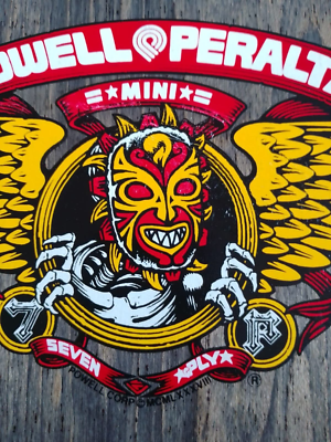 Powell Peralta Nicky Guerrero Mask Skateboard Mini Deck Original