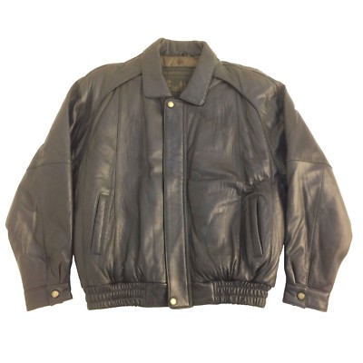 本革 leather short blouson 80-90's euro 56 Distressed Leather Short Blouson