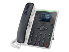 Poly Edge E220 IP Phone Corded/Cordless Bluetooth Desktop Wall Mountable 82M87AA