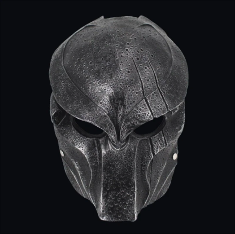 Film Predator Cosplay Terror Resin Full Face Mask Halloween Party Prop Gift  - Image 3 of 4