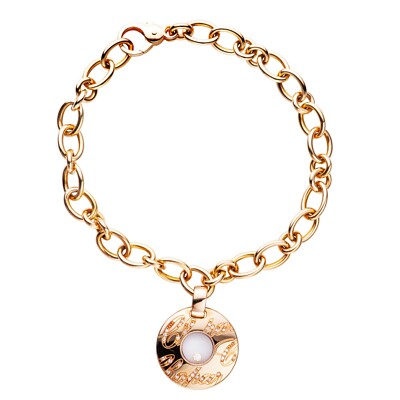 Chopard Chopardissimo Rose Gold and Diamond Charm Bracelet 857601 Brand New