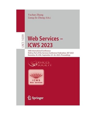 Web Services ¿ ICWS 2023: 30th International Conference, Held as Part of the Se