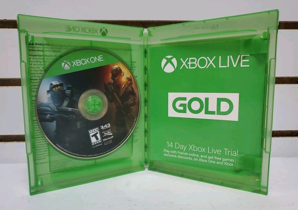 Xbox One Halo 5 Guardians 1TB LE Console, Box & More, Tested *READ, No