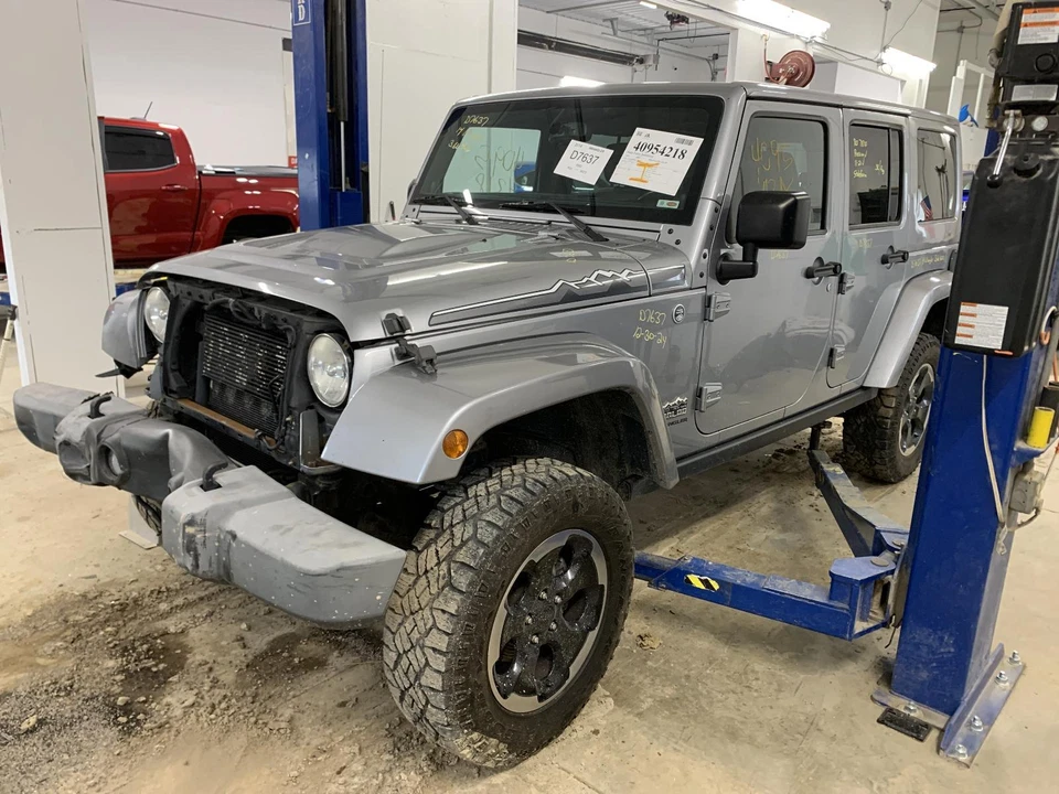 Used Speedometer Gauge fits: 2014 Jeep Wrangler cluster Sahara Polar package 100 - Image 4 of 4