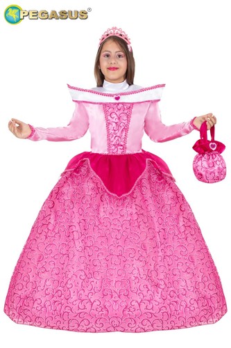 Costume Principessa Aurora Bambina Travestimento Carnevale Pegasus | eBay