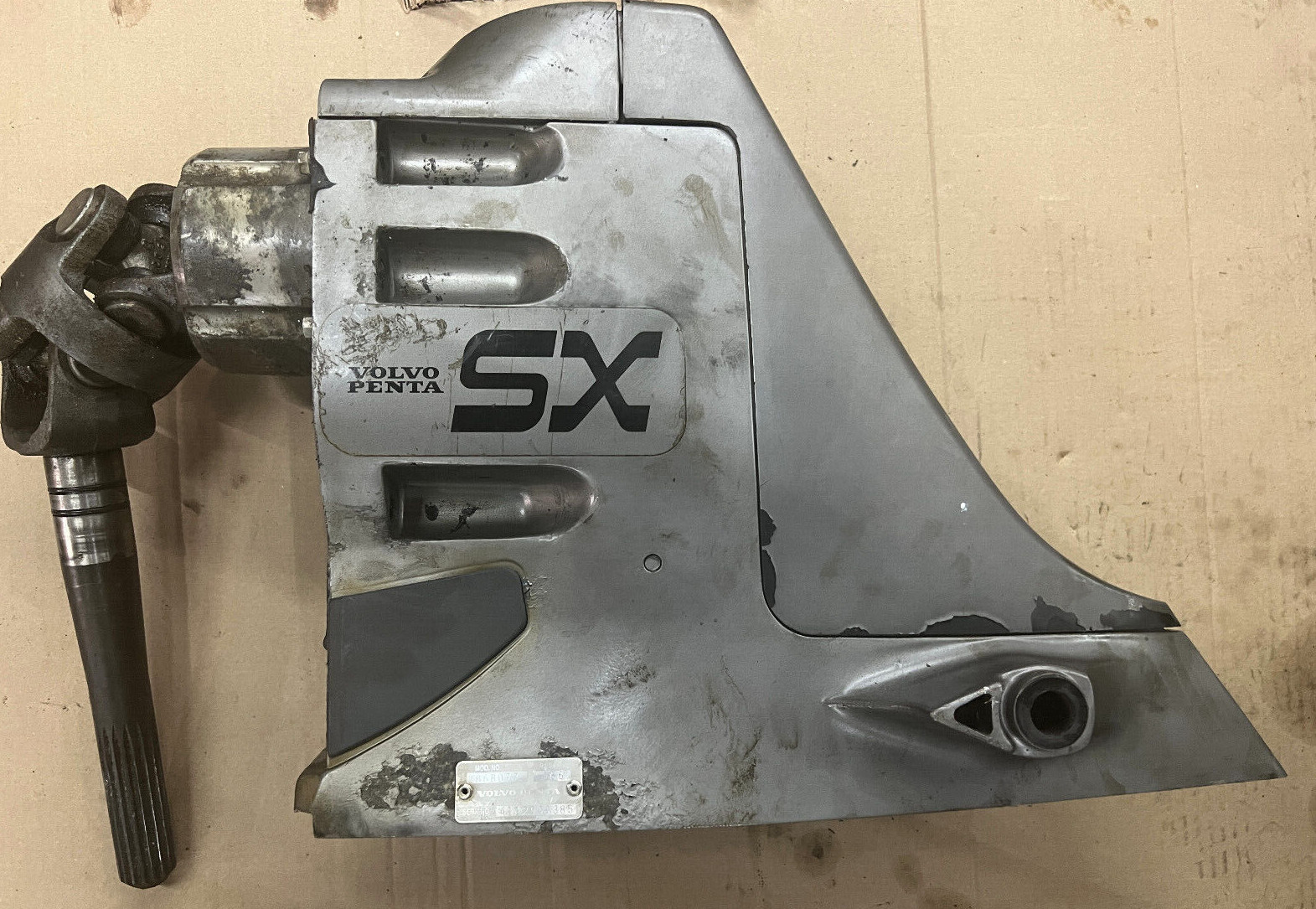 Volvo Penta SX Gearcase Upper Unit 3868077 1.66R "Read Description" eBay