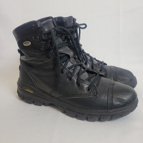 Vintage Reebok Herren 9,5 Leder Ultra Light Side-Zip Tactical Boots EU 40,5