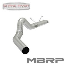 Mbrp 5 Filter Back Exhaust For 07-12 Dodge Ram Cummins Diesel 6.7l Wo Muffler Mbrp 5 Filter Back Exhaust For 07-12 Dodge Ram Cummins Diesel 6.7l Wo Muffler
