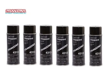 Transtar 4313 Tex Coat Chip Guard Black Aerosol 12.75 oz (6 Cans)