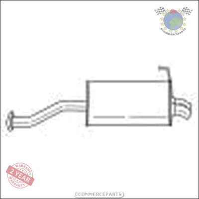Endschalldämpfer Sigam für HONDA CIVIC VII chg