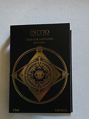 Oud for Happiness Initio Parfums EDP 1.5 ml / 0.05 oz Official Carded Sample