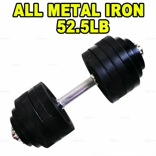 Dumbbell Weight Set Adjustable Plates Home Exercise Equipment Body Workout Gym