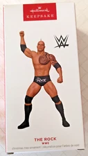 2023 Hallmark Keepsake Ornament The Rock WWE Wrestler #22915