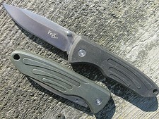 Leichtes Taschenmesser Klappmesser Einhandmesser Messer Rostfrei schwarz