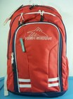 New HIGH SIERRA Blaise Laptop Backpack Crimson & Navy Padded for School College 