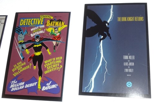 8 postales artísticas únicas de cómics de DC de colección 2010 NUEVO Batman Superman MÁS - Imagen 4 de 11