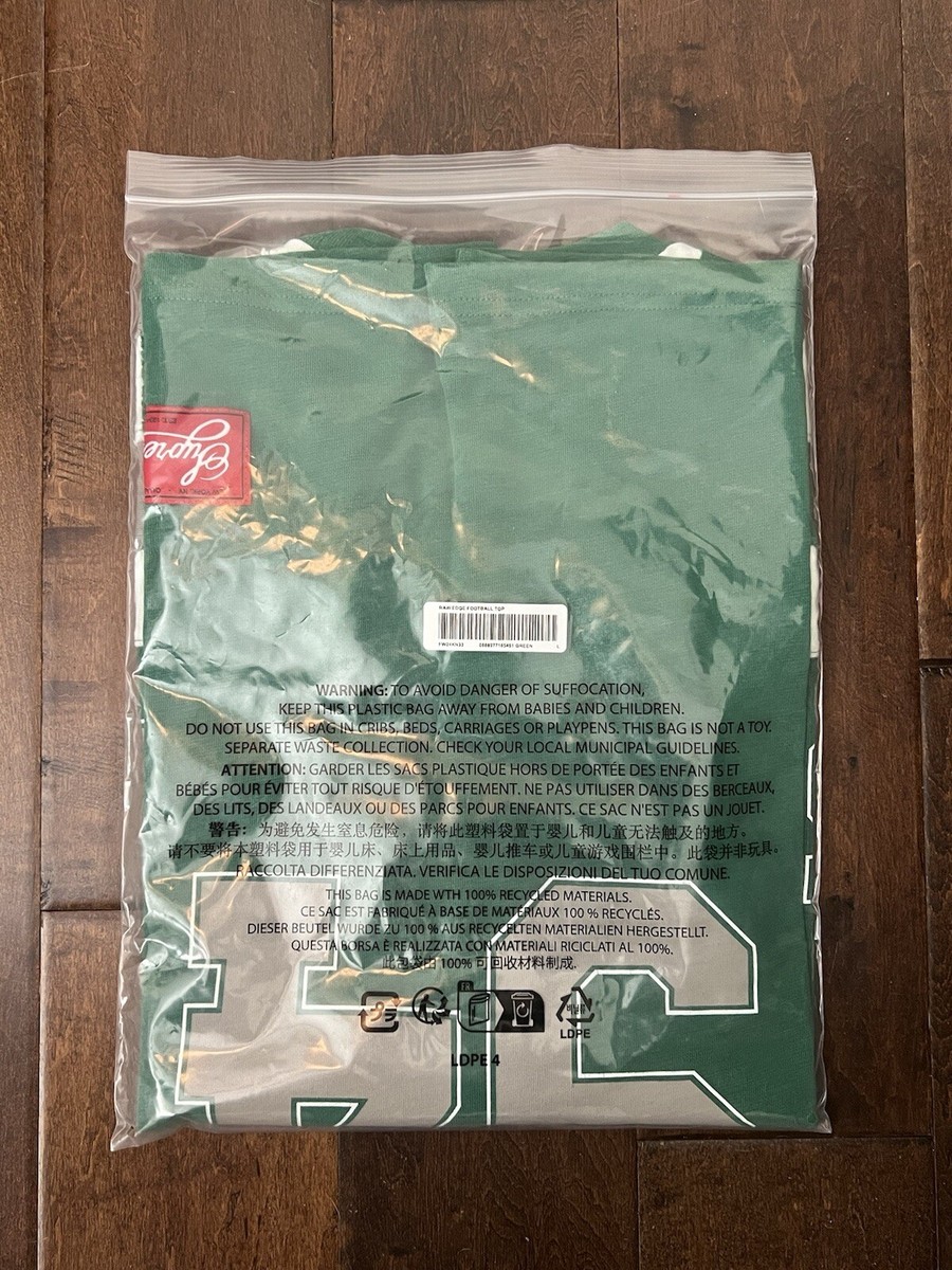 シャツ Supreme PatchworkYoke Football Top Green Supreme Patchwork Yoke Football Top Green Men's - FW24 - US