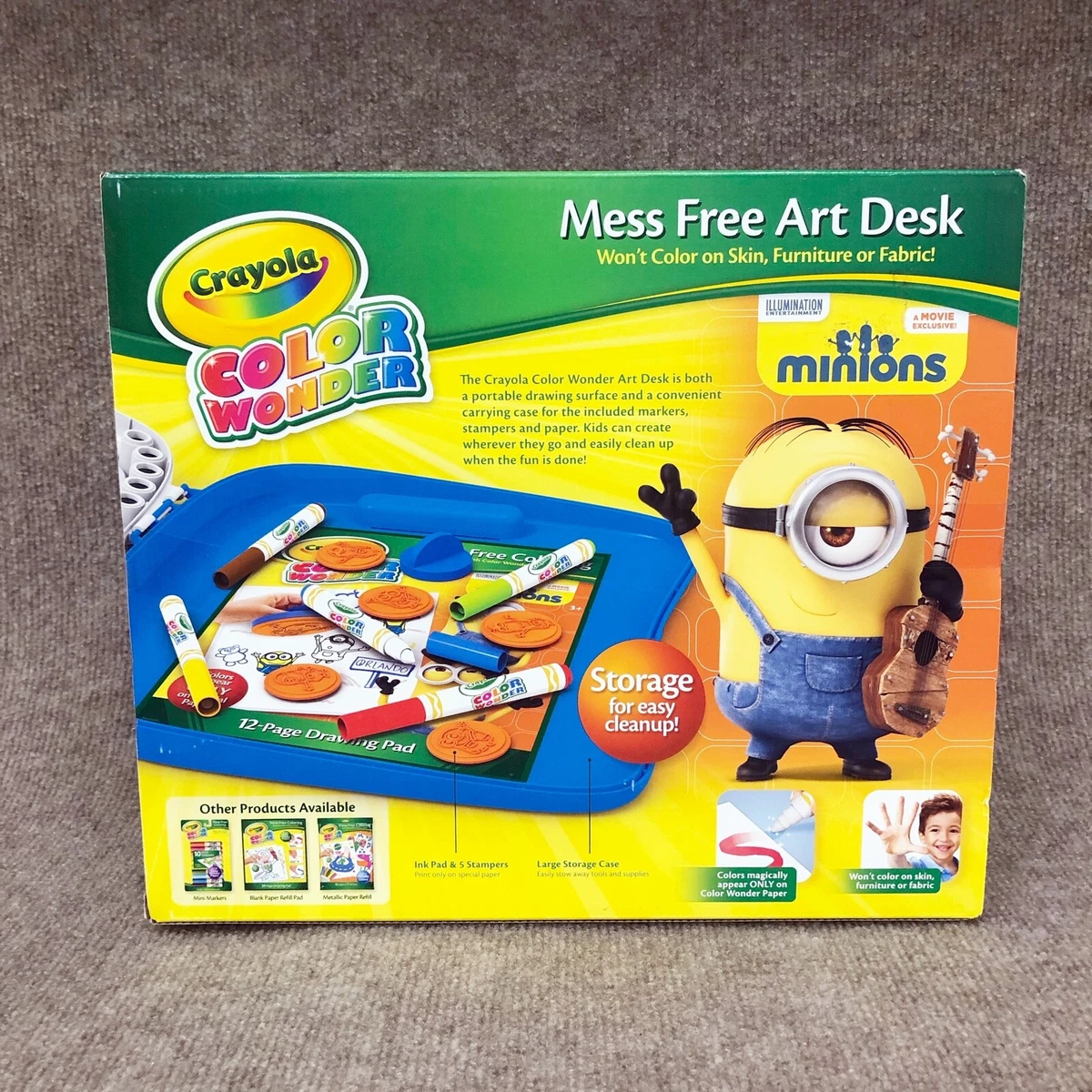 Crayola Color Wonder Mess Free Art Desk 1 Kit