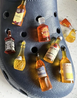 10Pcs Resin Cute Bottle Shaped Shoes Buttons Decoration For Croc Charms Gif