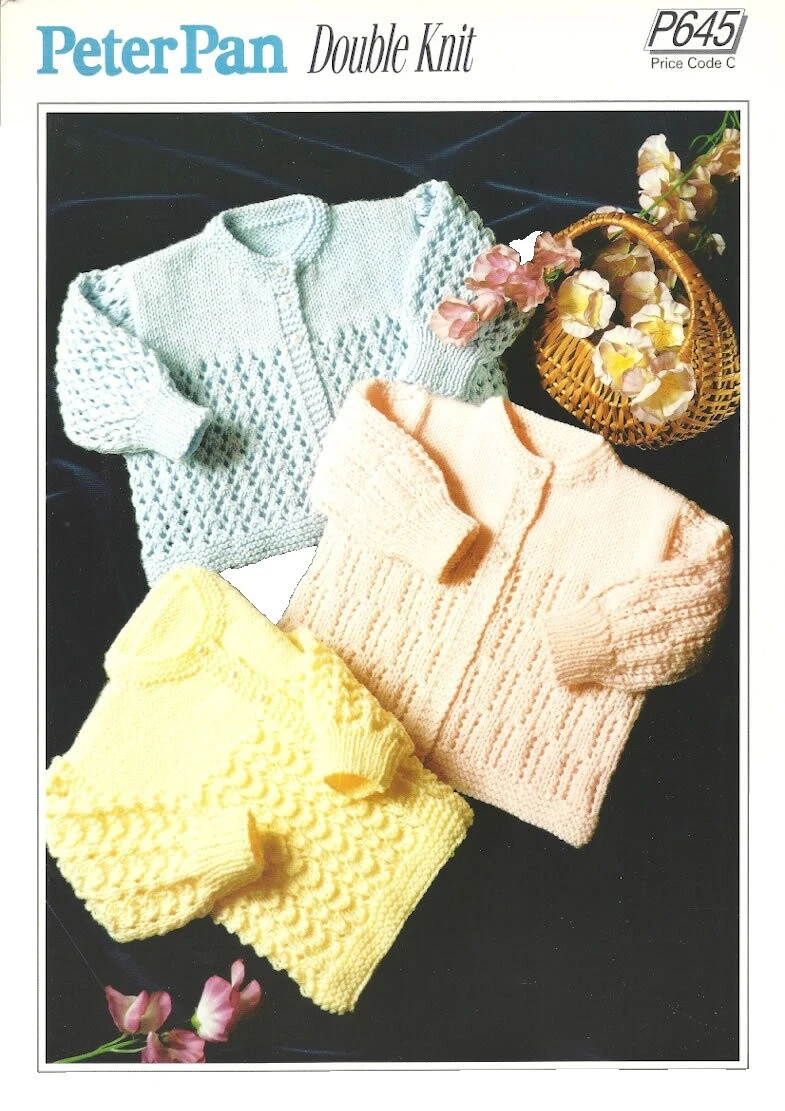 Baby Cardigan Crochet & Knitting Patterns