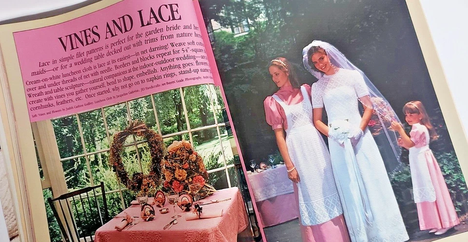 McCall's Needlework Magazines Vintage Jan/Feb 1982 & December 1994 Lot of 2 - Image 4 of 4