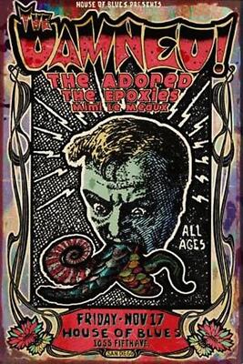 THE DAMNED SAN DIEGO 2006 CONCERT POSTER GREALISH | eBay