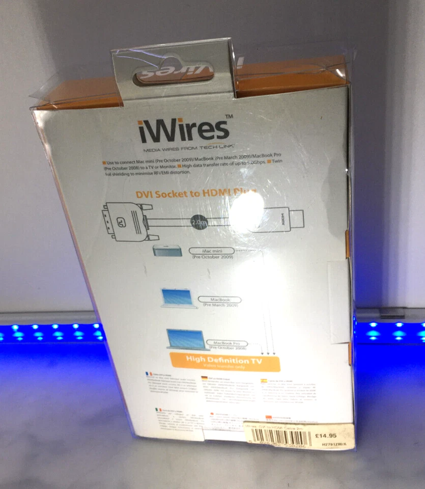 IWIRES DVI STECKER AUF HDMI STECKER H2791ZM/A #252 - Bild 2 von 2