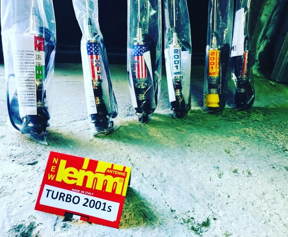 LEMM AT 2001 TURBO ANTENNA 27MHZ CB 26÷28,5 MHz 2000W Cromo - Immagine 4 di 4