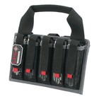 G-Outdoors Inc. Magazine Tote Black Soft Fits 10 Sa Pistol Mags Range Bag W-hook