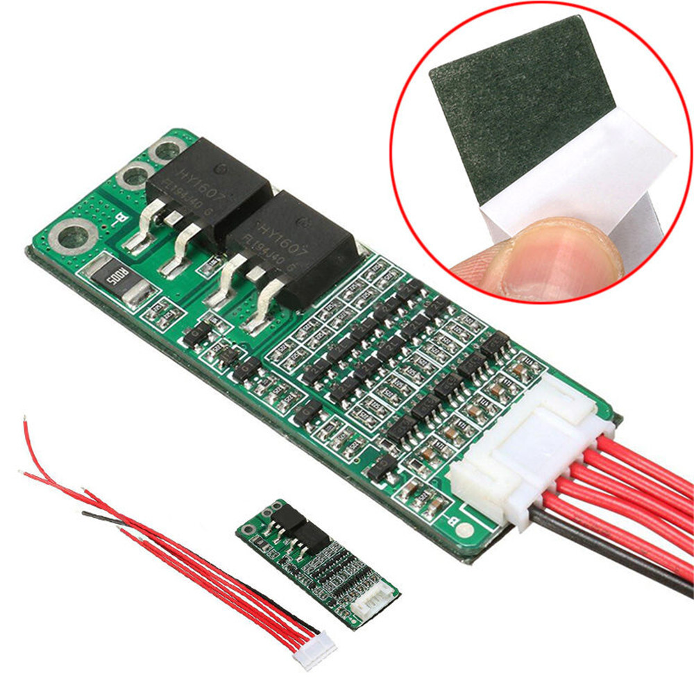 5S 15A BMS Protection PCB Board For 5 Packs 18650 Li-ion Li-ion