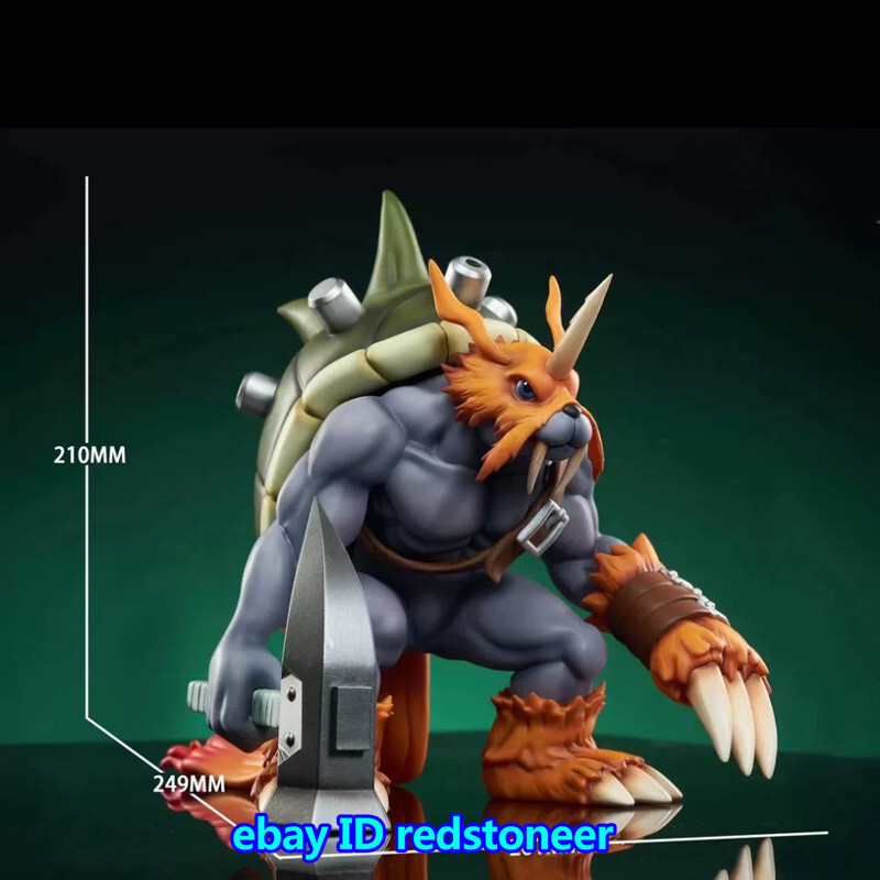 Genesis Studio Zudomon Digimon Statue H21cm Anima Figure Resin