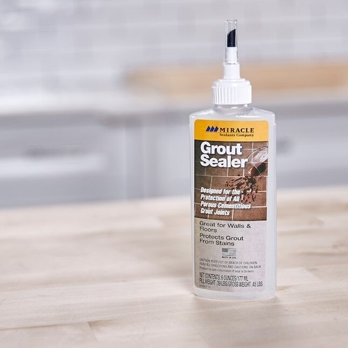 Miracle Sealants GRT SLR, Grout Sealer, 6 oz - Picture 3 of 7