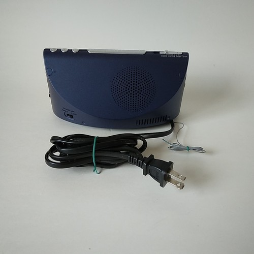 Sony Dream Machine ICF-C492 Blue Radio Alarm Clock-Corded-Tested Works - Picture 15 of 15