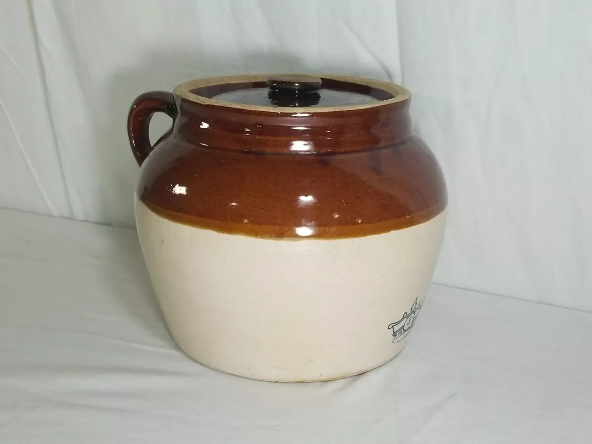 Fox Run Bean Pot, Stoneware, 3.5-Quart 