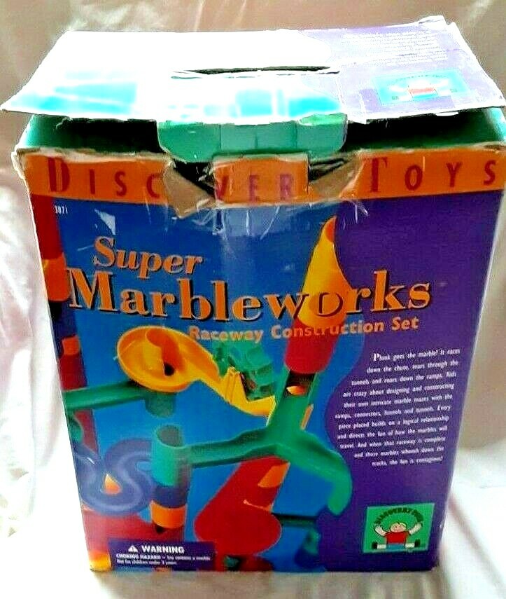 Discovery Toys Super Marble Works Raceway Construction Set With