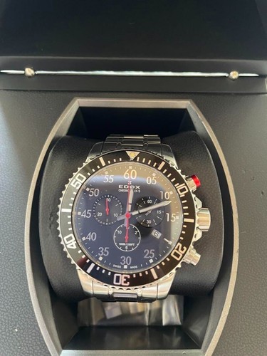 EDOX Chronorally-s 10227 3CA NBN quartz men's watch - Picture 4 of 18