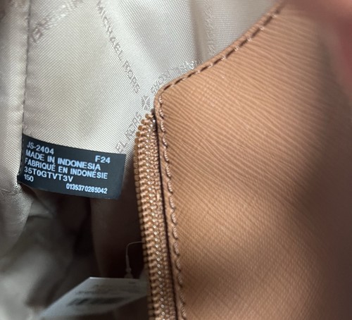 BORSA A TRACOLLA MICHAEL KORS JET SET VIAGGIO GRANDE VANILLA MK SIGNATURE TZ - Foto 10 di 11