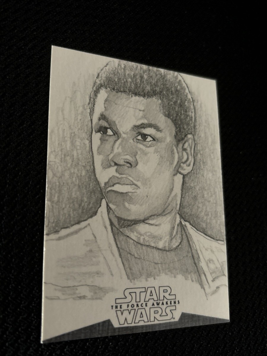 Topps - スケッチカード Star Wars The Force Awakens Star Wars The Force Awakens Storm Trooper Sketch Card #1/1