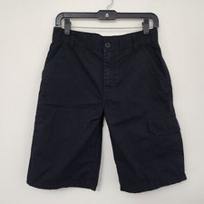LEVI'S Kids Boy's Black Bermuda Shorts Size 16R / W28