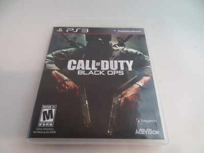 Call of Duty: Black Ops (Sony PlayStation 3, 2010) Complete Manual