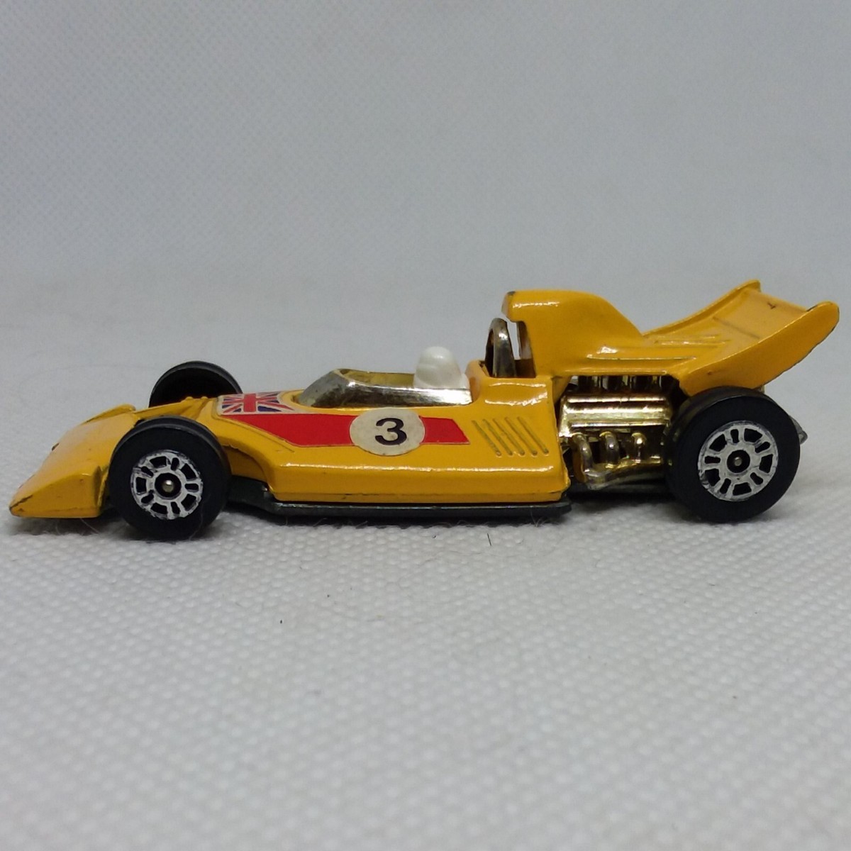 Corgi Juniors Formula 1 Racer #3 Car 1969 Yellow Made In United