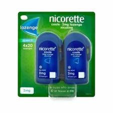 Nicorette Cools Lozenges Mint 2mg 80 Pack (4x20)