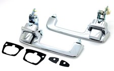 NEW LatchWell Chrome Outside Door Handle Set / FOR 1972-1993 DODGE RAM TRUCK ETC
