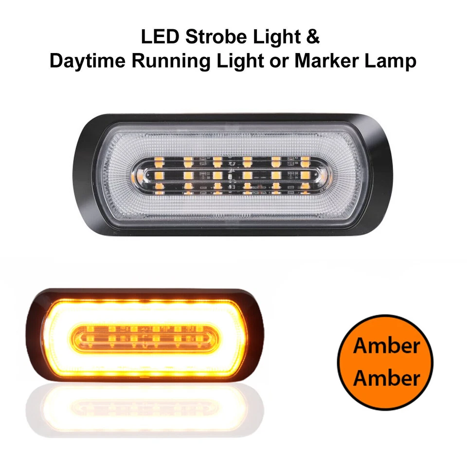 Halo Ring, Dual Function, Multi Purpose LED Warning Light ECE R65, R10, R7, R91 - Image 4 of 4