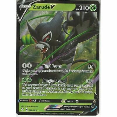 Check the actual price of your Zarude V 167/185 Pokemon card