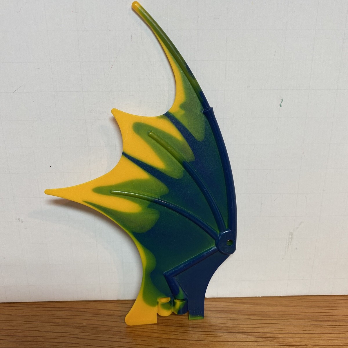 Lego 19x11 Dark Blue Dragon Wing 51342 57004 Marbled Bright Light