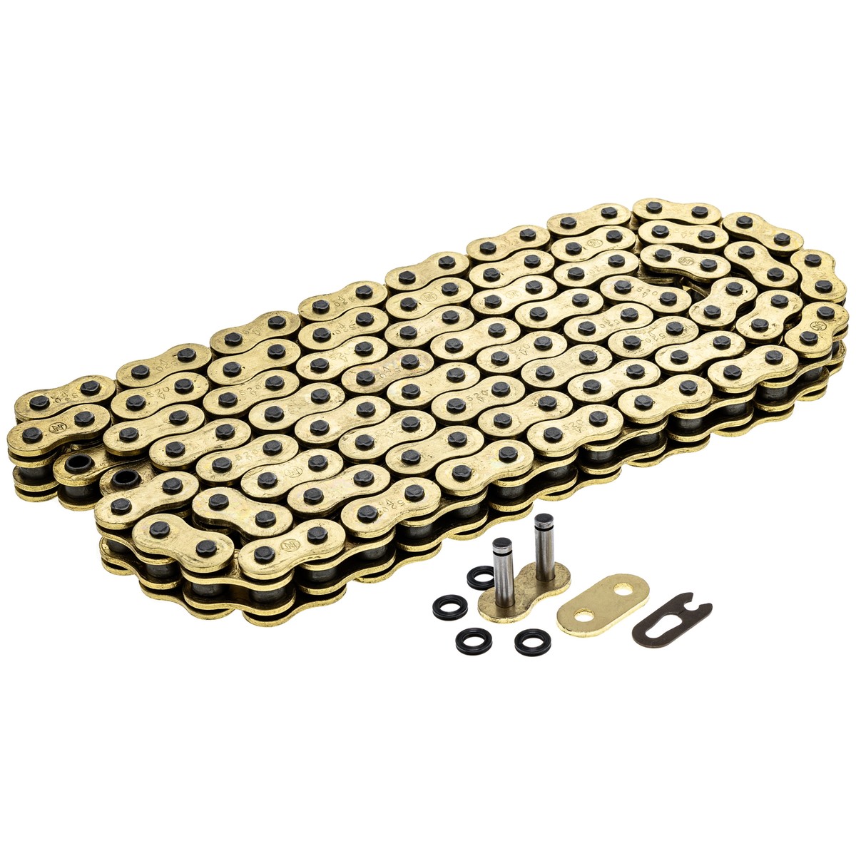 NICHE Gold 520 X-Ring Chain 120 Links With Connecting Master