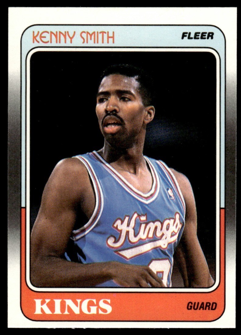 KENNY SMITH 1988-89 FLEER RC #100