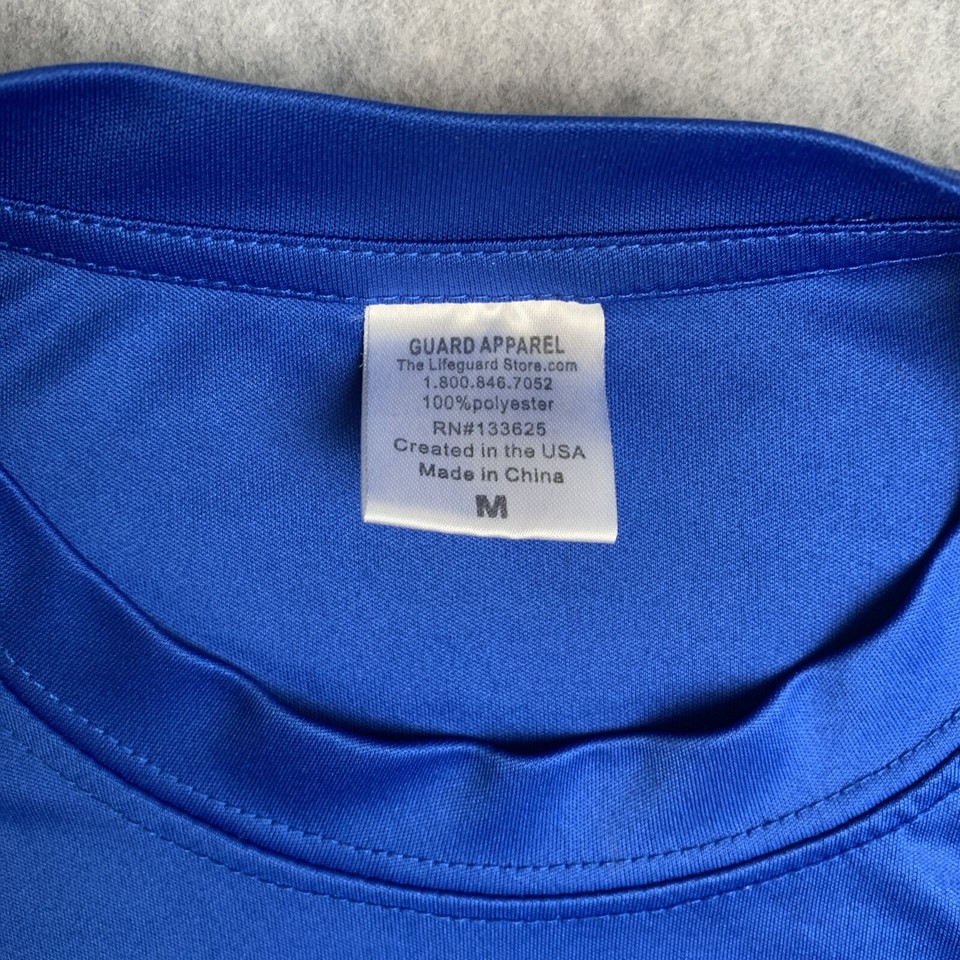 Great Wolf Lodge Lifeguard Medium Shirt Uniform Apparel Wolf Paw